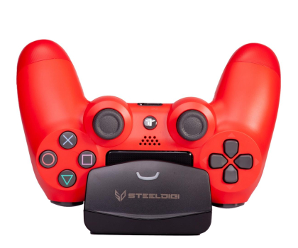 Akcesoria do konsol STEELDIGI Ładowarka BLUE PECAN 1xpad PS4 czarna